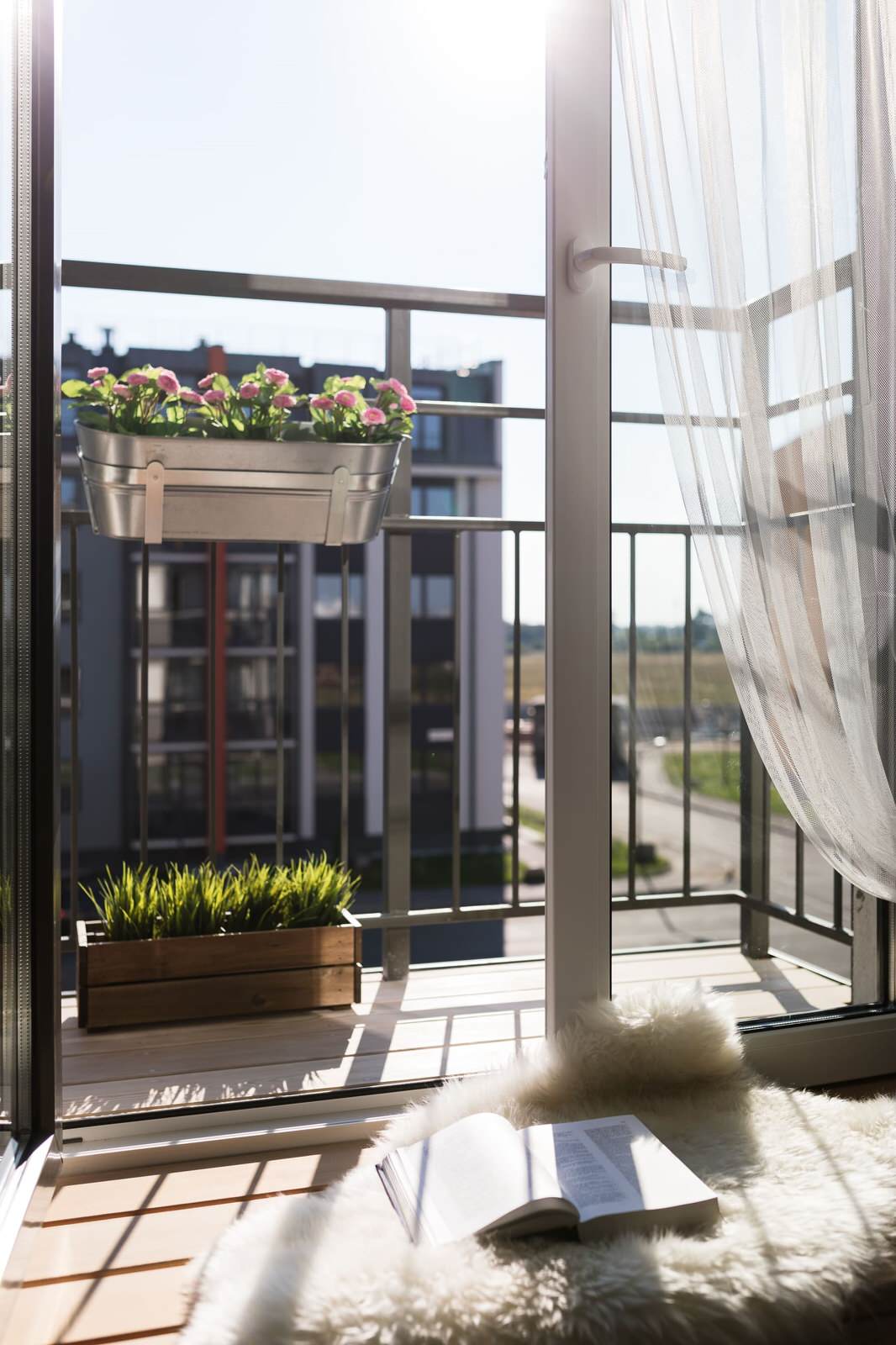 Смарти-балкон в студии ЖК "INKERI" 23,84 м2