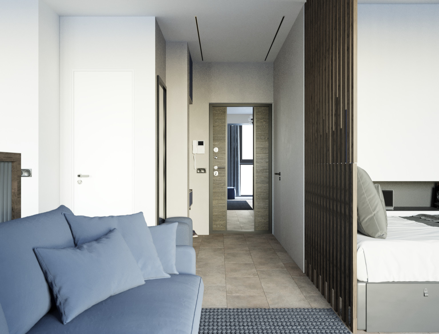 Брутальный синий