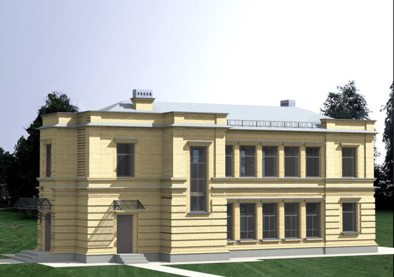 Малоэтажная архитектура, интерьеры коттеджа.