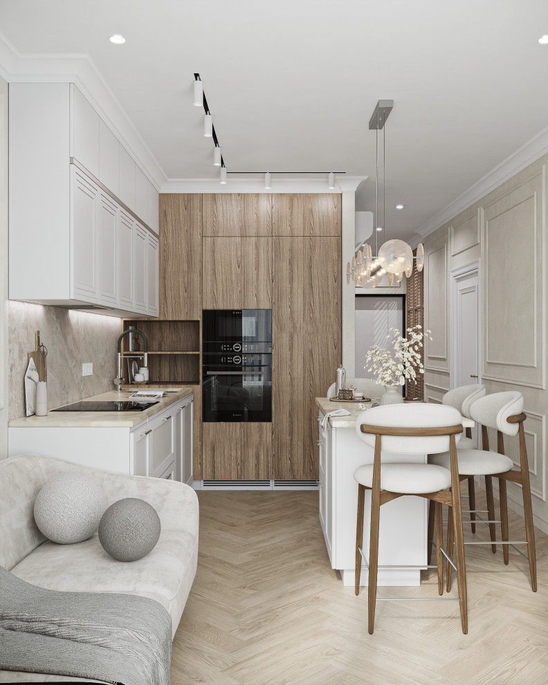 Обложка проекта: 1 комнатная квартира в ЖК Континент