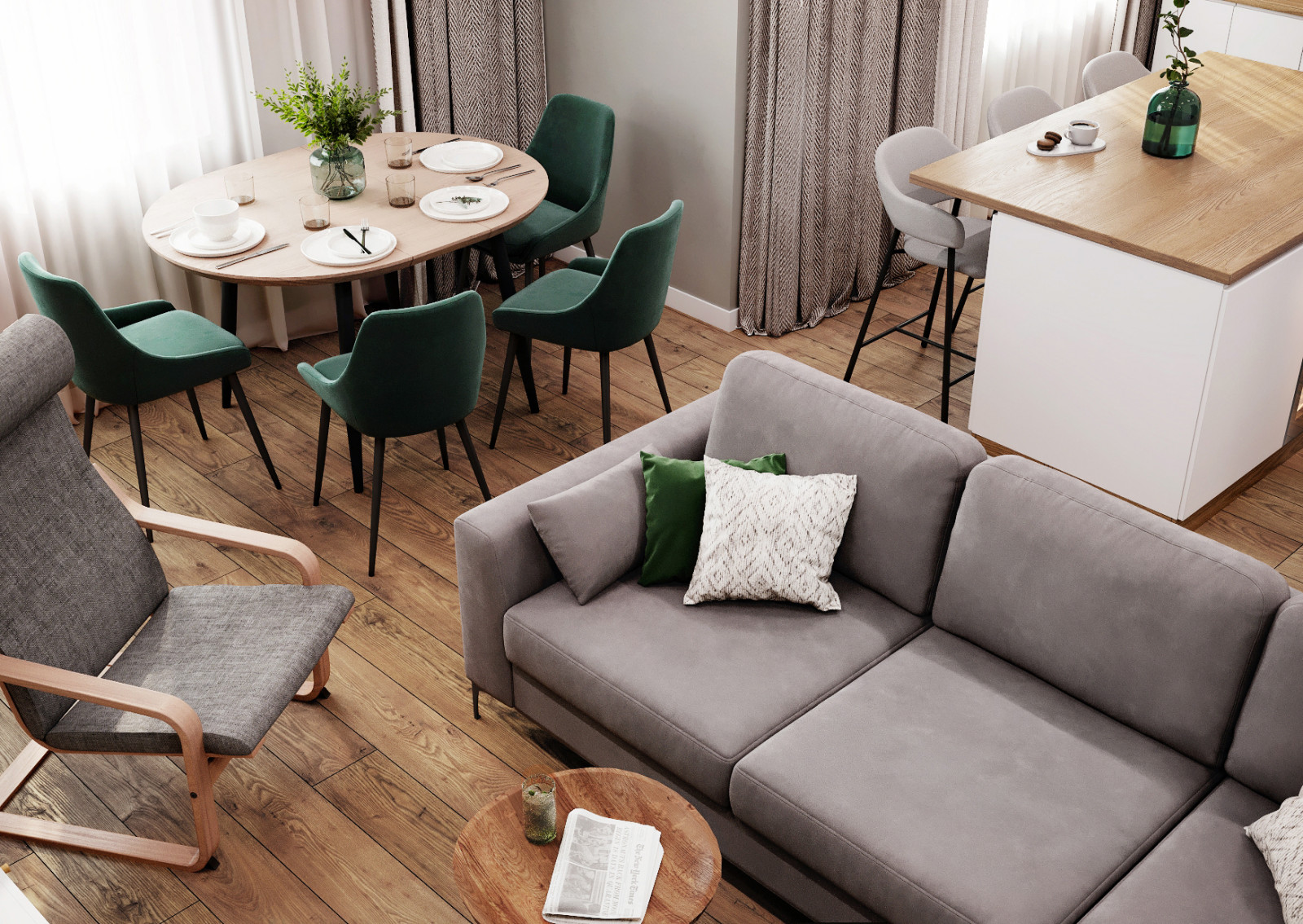 Дизайн квартиры Фрунзе