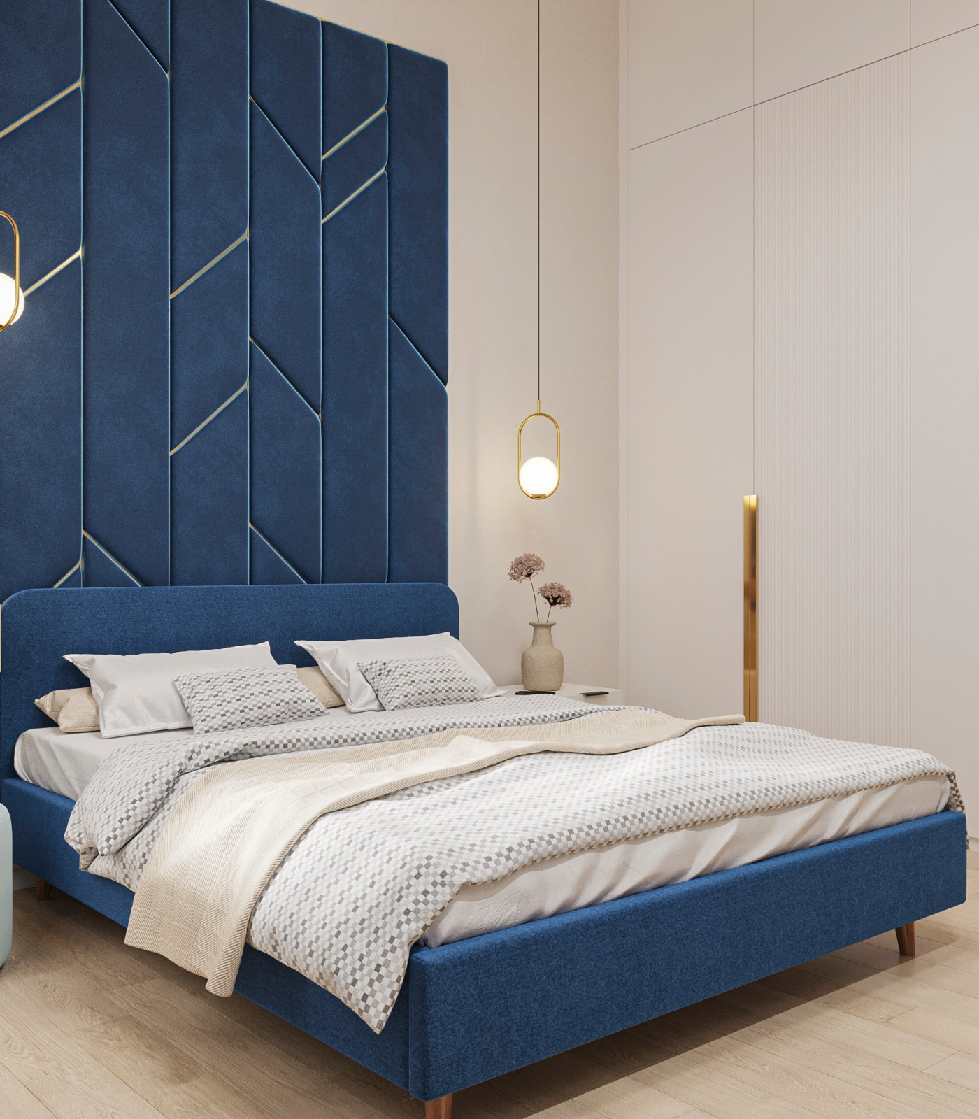 Спальня в таунхаусе