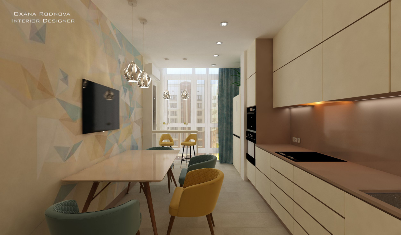 Трёхкомнатная квартира в новострое ЖК Жигулина Роща