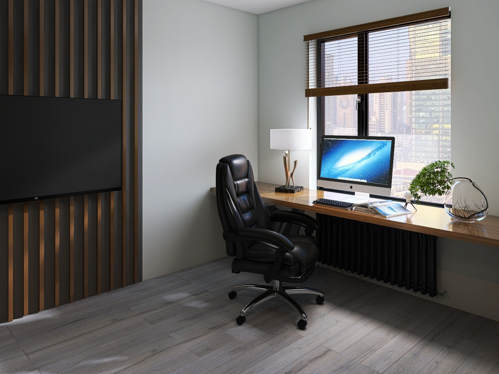 Трехкомнатная квартира для холостяка. Сочетание брутального  характера и уюта.