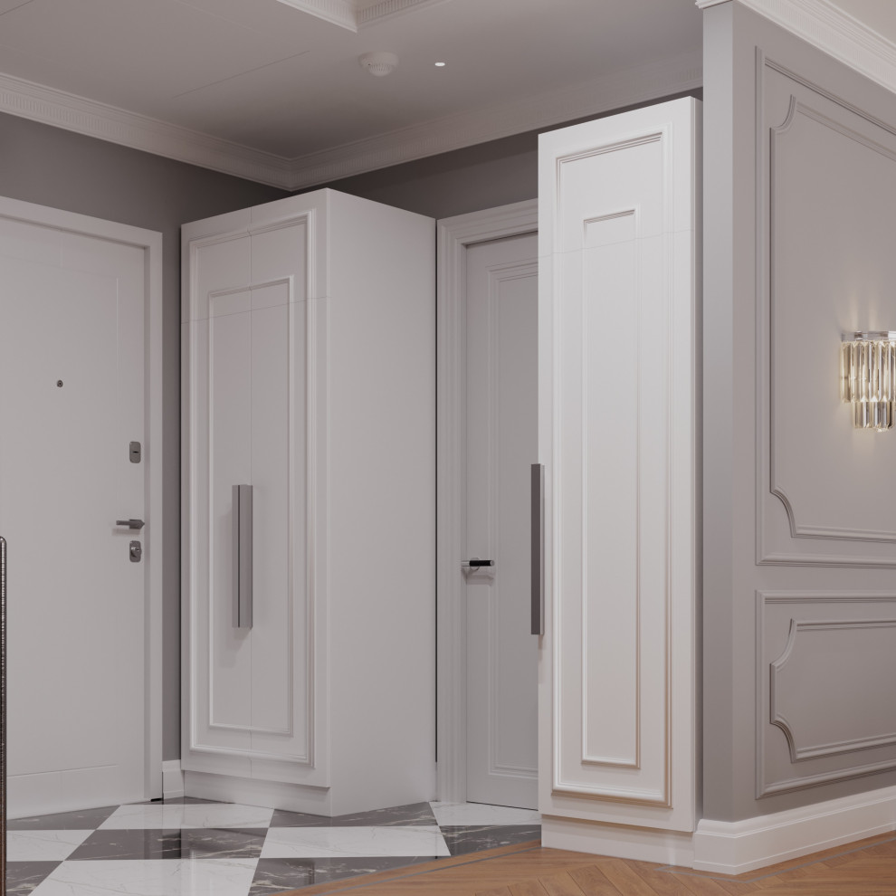 Квартира в стиле неоклассика. Г. Москва , ЖК «Большевик»