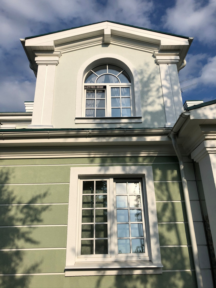 Дом после реконструкции в кп "Новый мир"