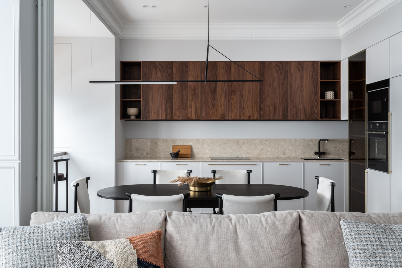 Houzz тур: Квартира в бельгийском стиле на русской «базе»