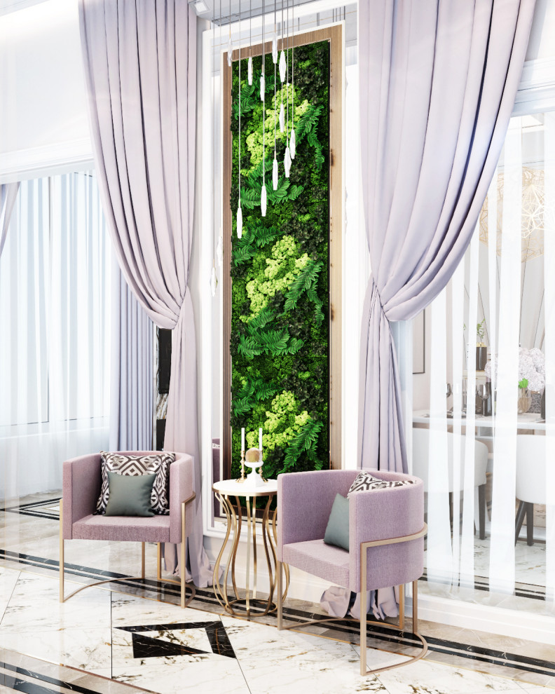 Дизайн-проект 4 комнатной квартиры в Анапе