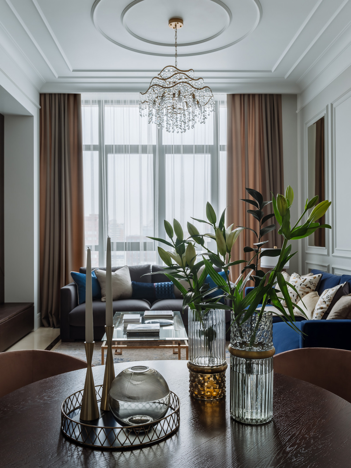 Стилизация квартиры в ЖК Барин Хаус