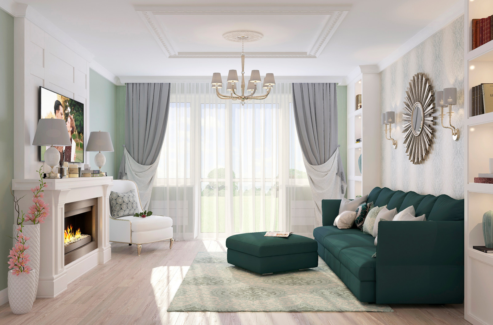 Гостиная "Glamour"