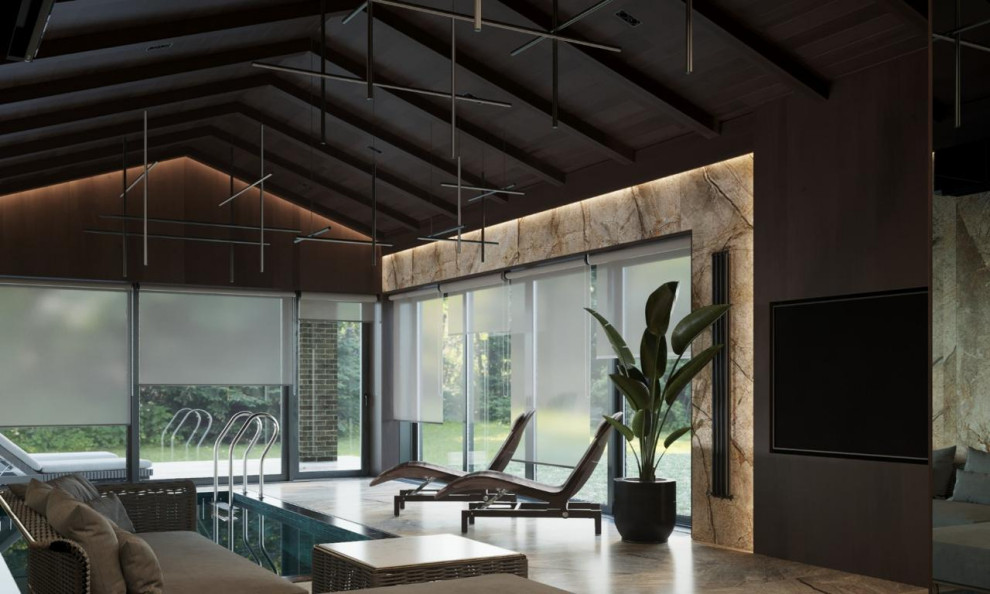 Бассейн на частной вилле