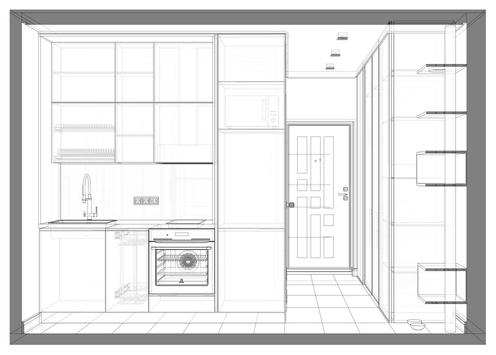 Технический проект/ Если у Вас уже сделан ремонт и частично хотелось бы улучшить