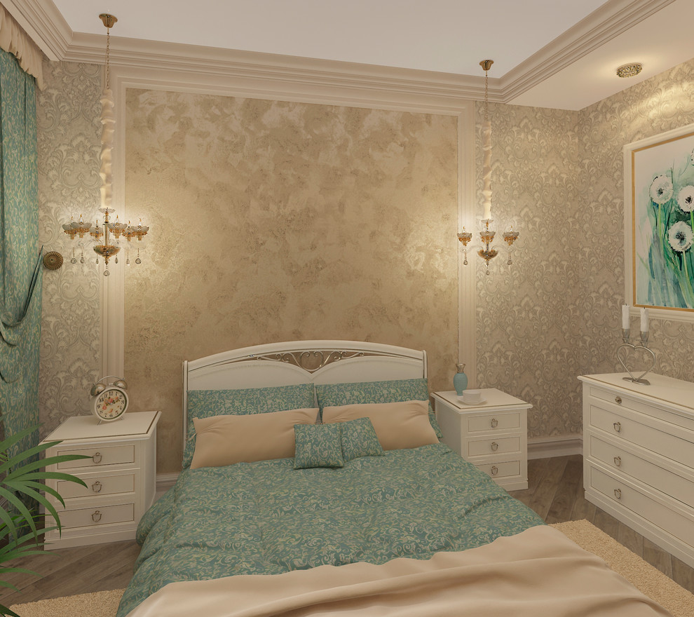 Обложка проекта: Спальня квартиры в Новой Москве в стиле современной классики