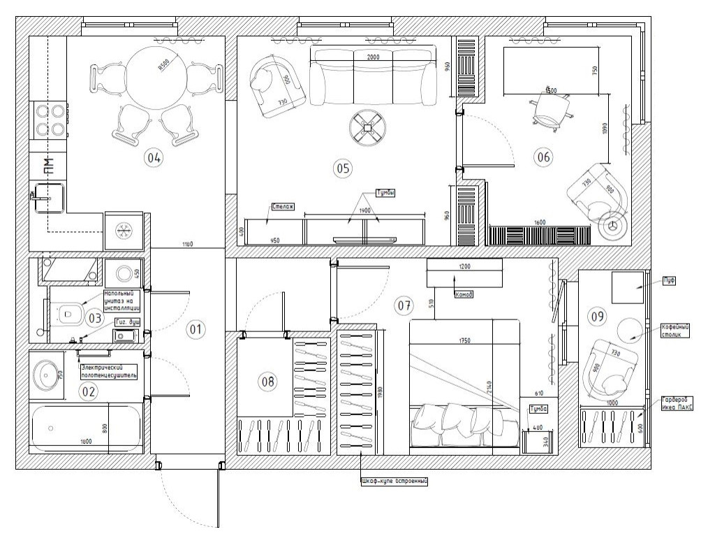 Квартира в ЖК "Лучи"