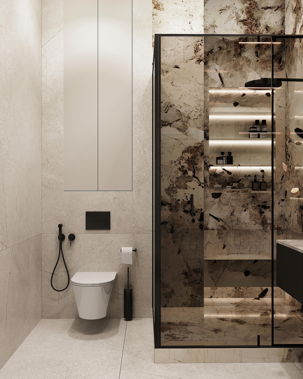 Легкая современная классика в дизайне квартиры для ЖК "Модум" - 97 м2