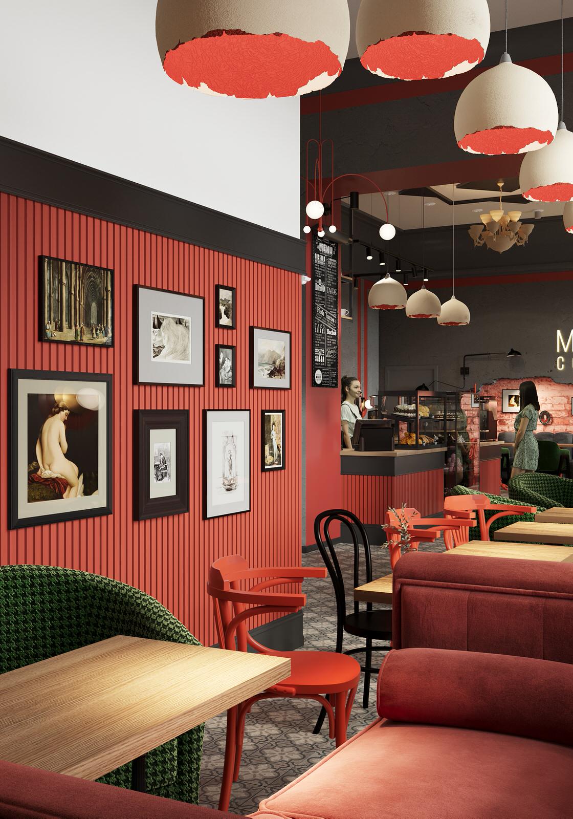 Дизайн-проект кофейни часть 2