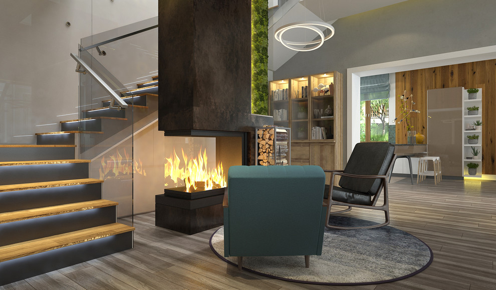 ДОМ "СОВРЕМЕННОЕ ШАЛЕ - ЭКО, 1этаж