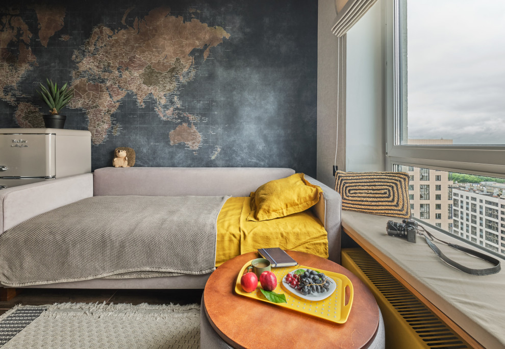 Интерьерная съёмка студии 19 кв.м. на Братиславской (Москва)