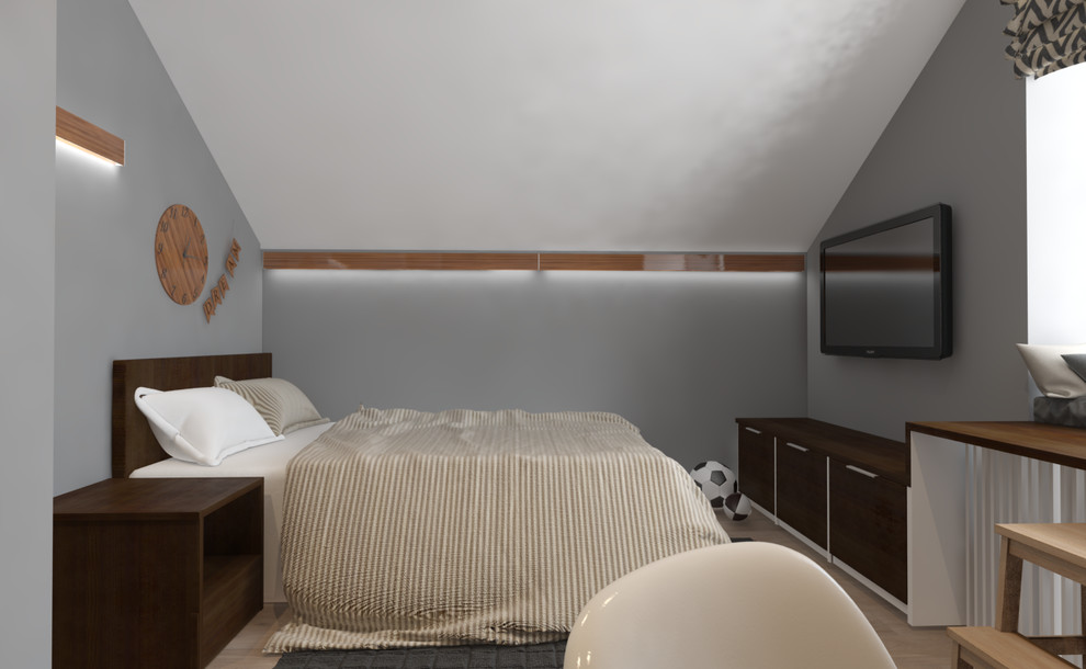 Дизайн интерьера комнаты мальчика