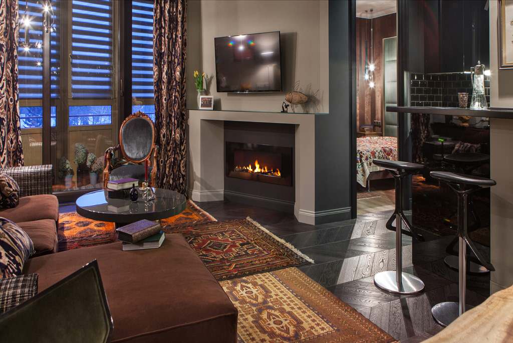 Московская квартира по проекту студии Елены Романовой