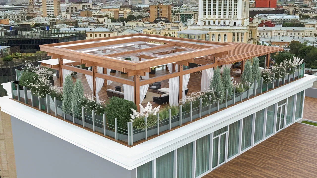 Терасса пент-хаус