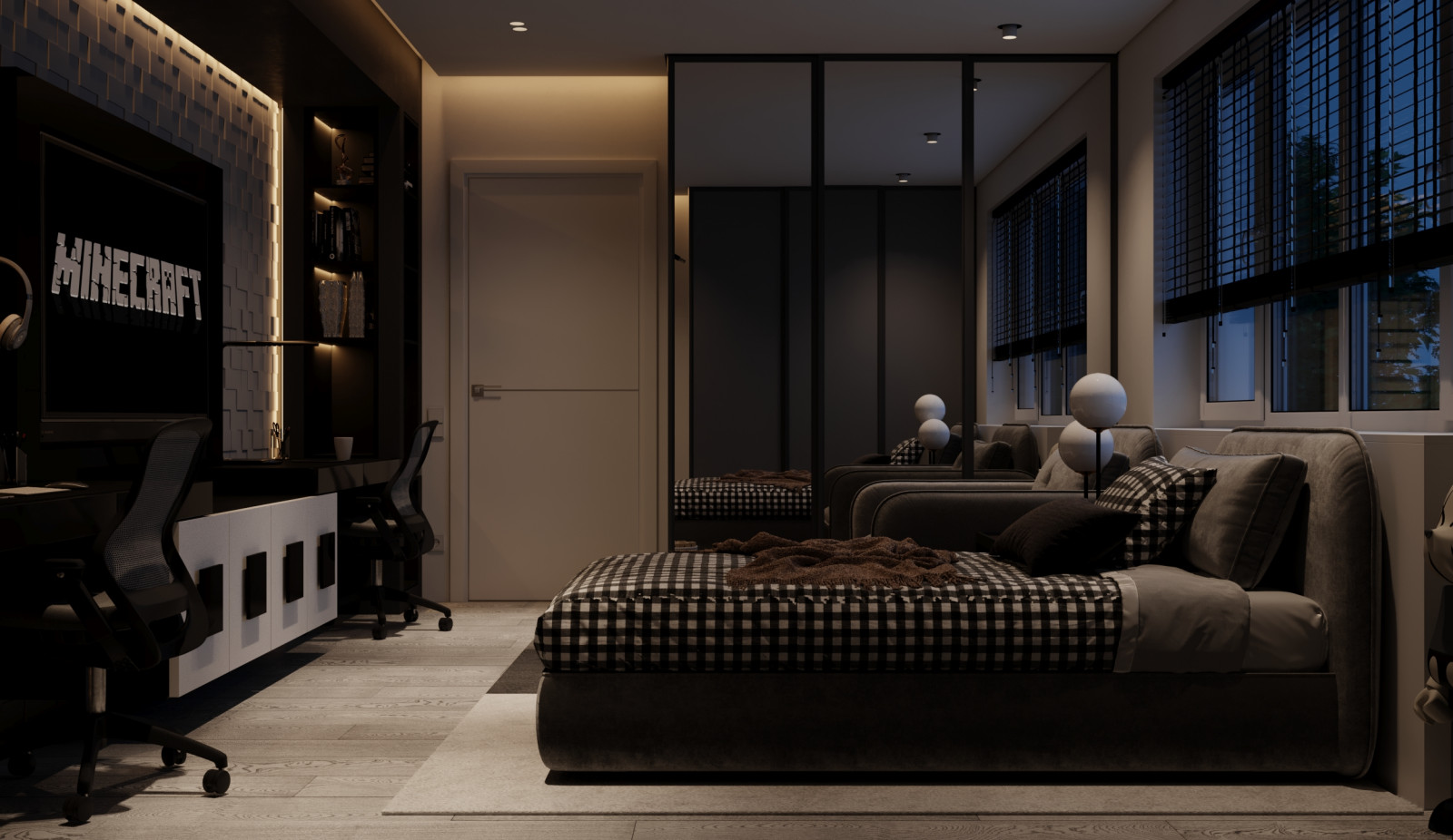 Дом на западе, для семьи из 5 человек