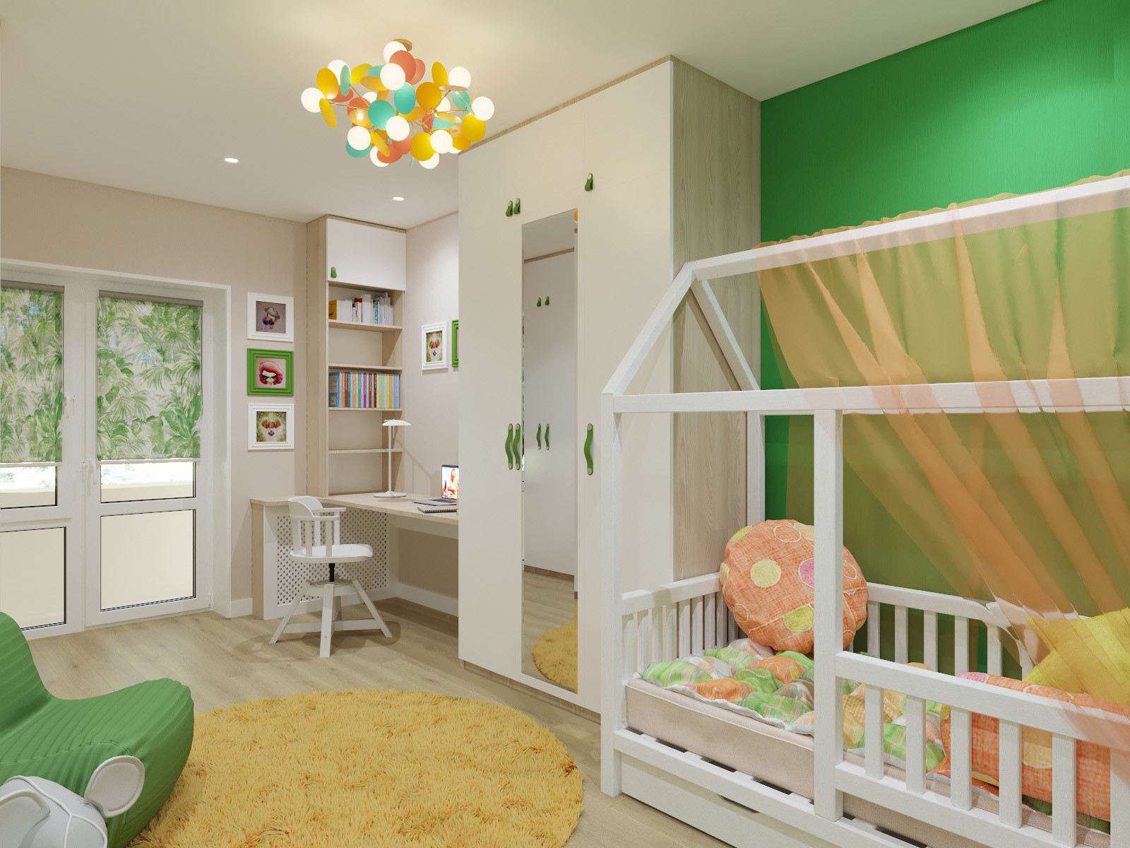 Квартира без гостиной в ЖК "Циолковский"