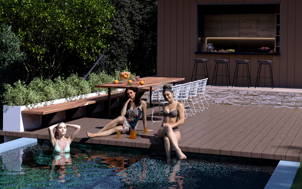 интерьер загородного дома