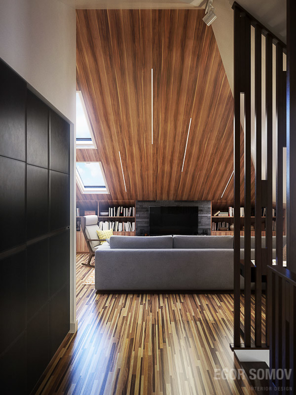 Интерьер в КП Сабурово Парк