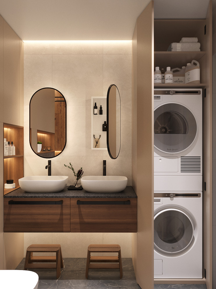 Дизайн-проект дома, площадью 110 м2 в г. Новосибирск. Кольцово