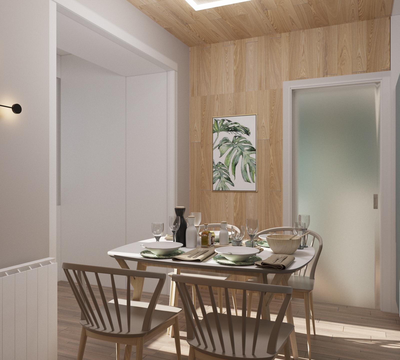 Квартира в современном стиле со скандинавским настроением