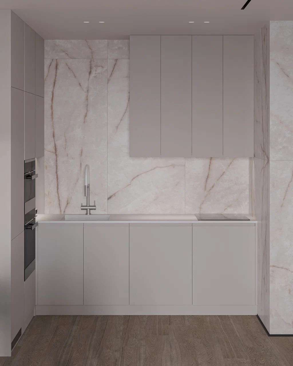 Кухня-гостиная в ЖК Soul, Москва