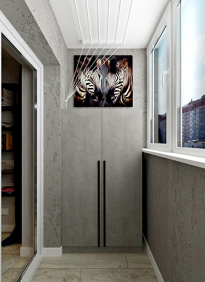 Лаконичный дизайн трехкомнатной квартиры