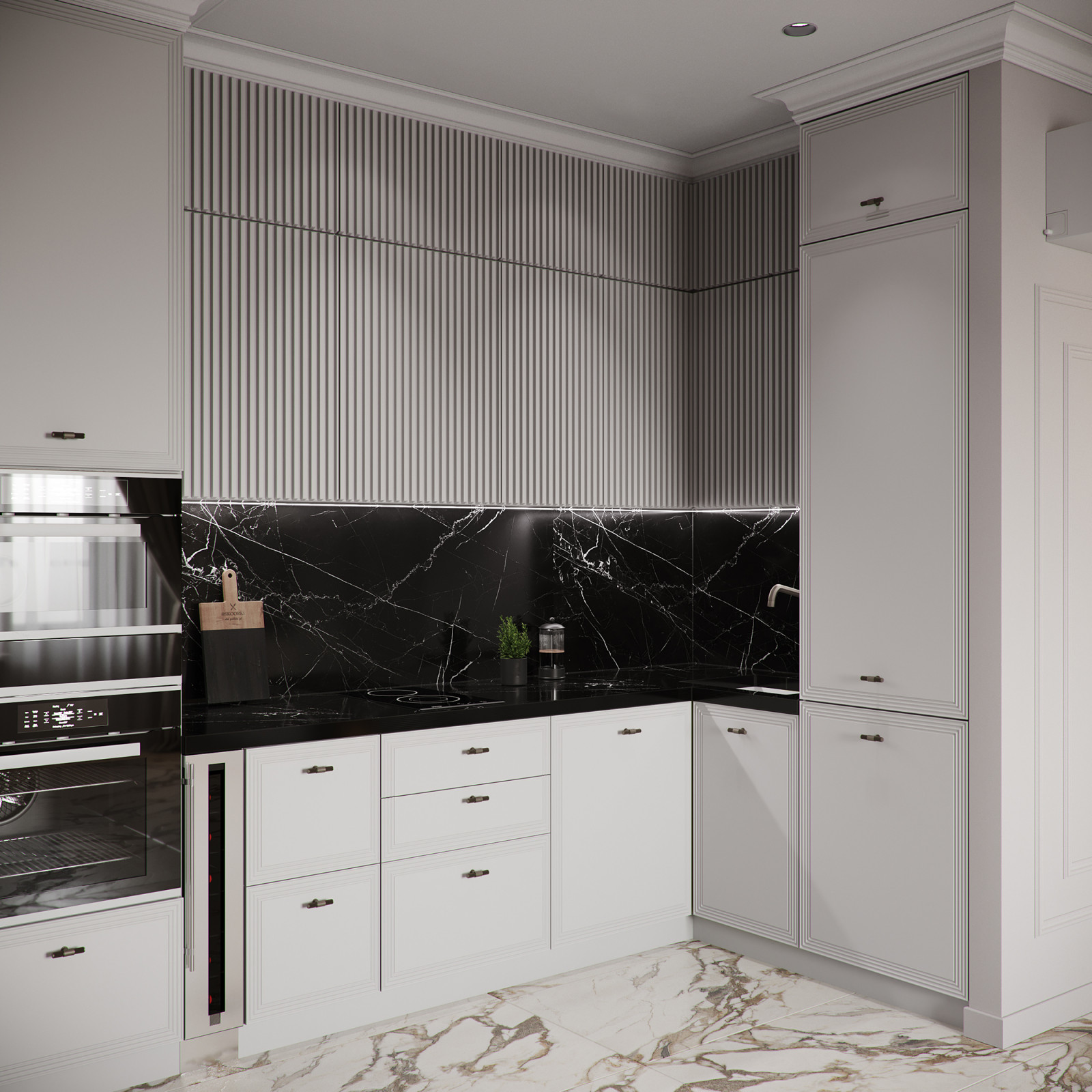 2х комнатная квартира в стиле современной классики