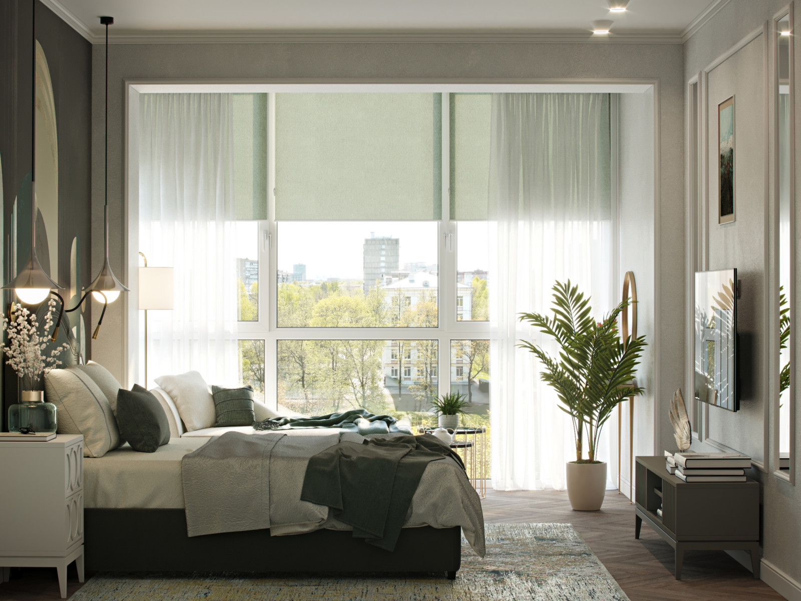 Проект трехкомнатной квартиры для дамы с собачкой.