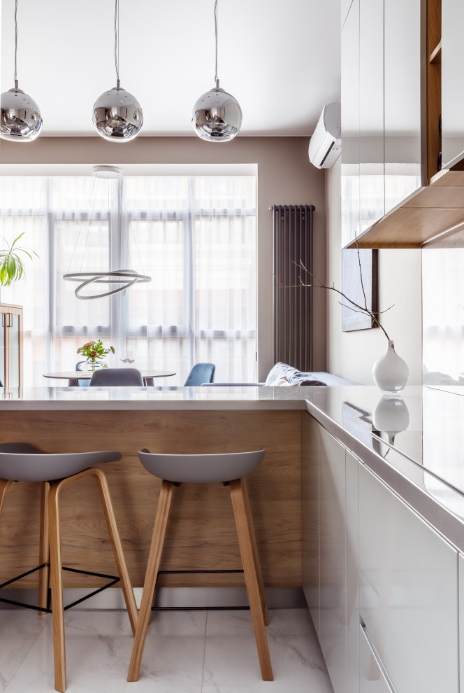 Светлая квартира с яркими акцентами 51 м²