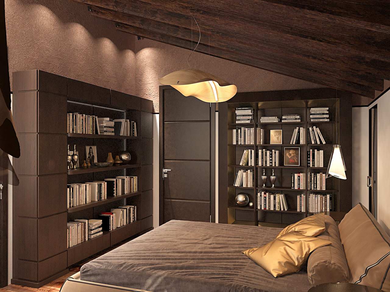 Двухэтажная квартира. Милан, Италия