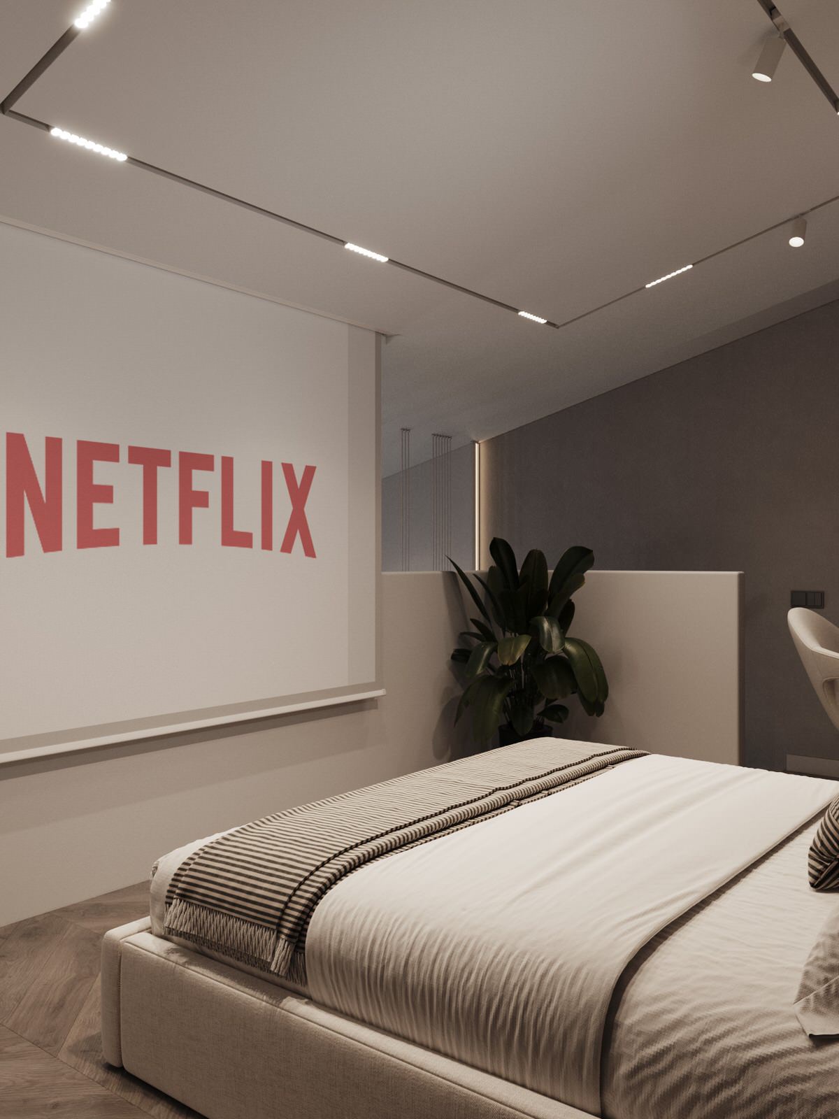 Проект двухуровневой квартиры ЖК Образцовый