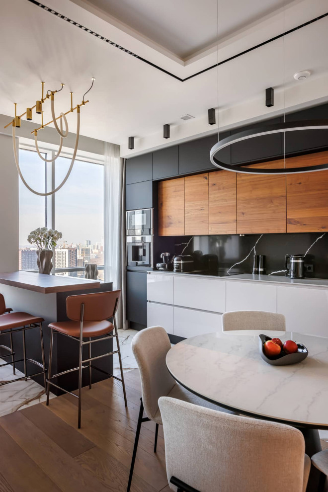 Дизайн и ремонт квартиры в ЖК «Хедлайнер» — Классическая геометрия