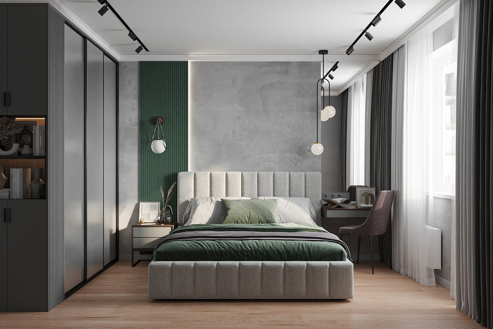 Квартира для одинокого мужчины в стиле лофт