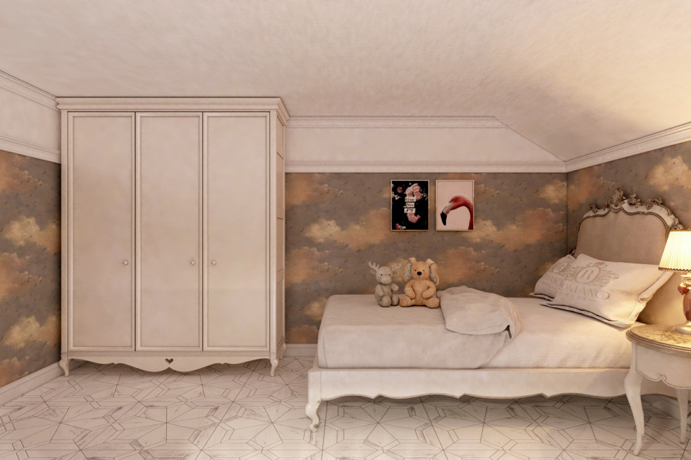 Дизайн детской комнаты в частном доме