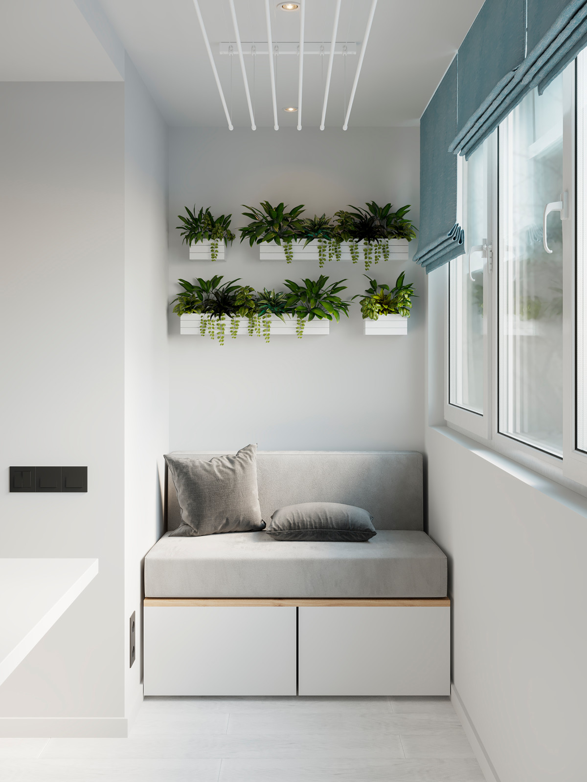 Обложка проекта: Все визуализации квартиры на Аргуновской