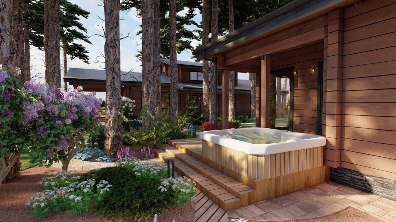 Обложка проекта: Сад в природном стиле