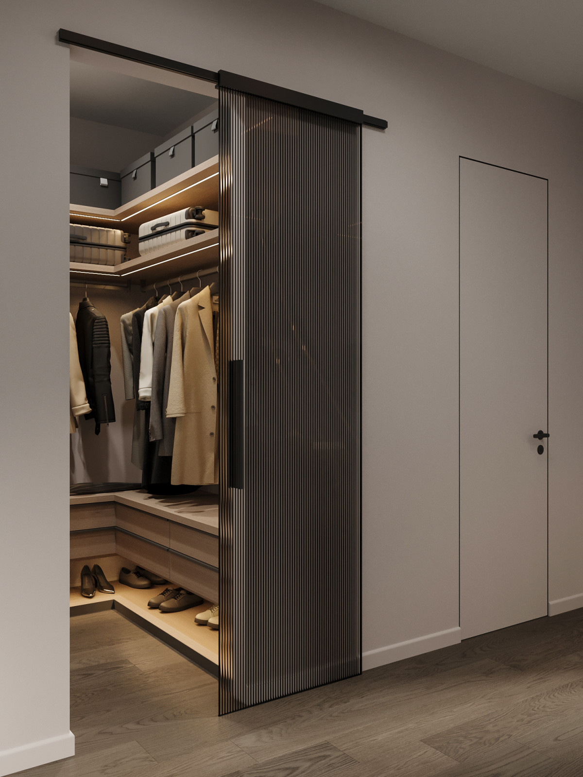 Современный проект квартиры 73 м² в ЖК на Причальном