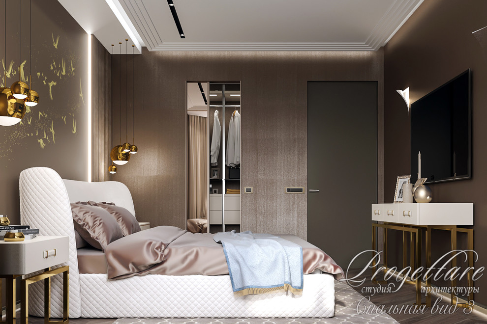 Дизайн квартиры 115 м.кв. в Санкт-Петербурге, в ЖК "Смольный проспект"