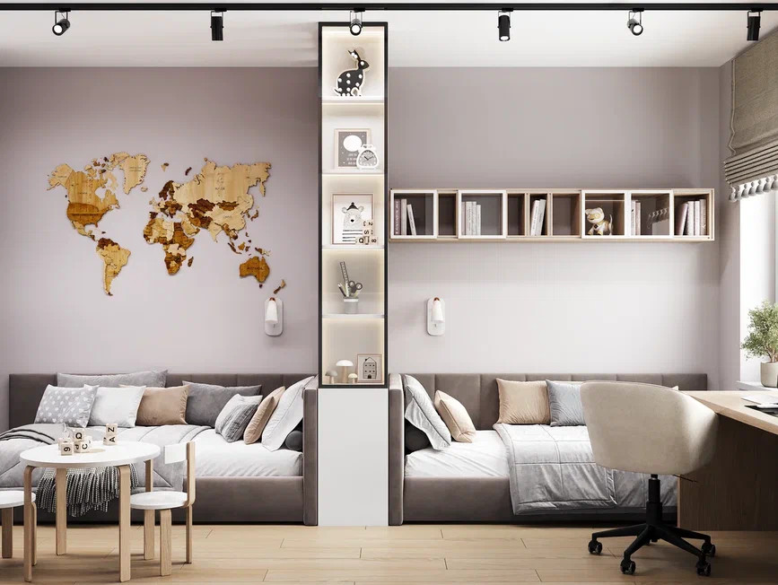 Ремонт квартиры для семьи из четырех человек