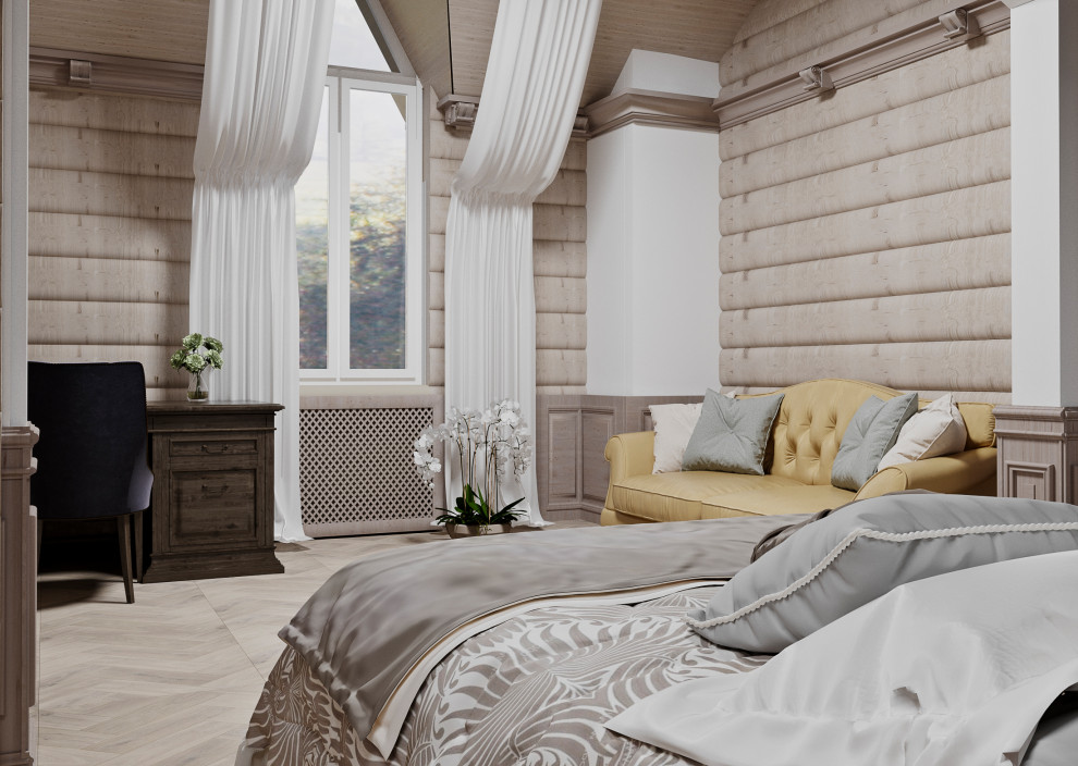 Реновация дома из оцилиндрованного бревна