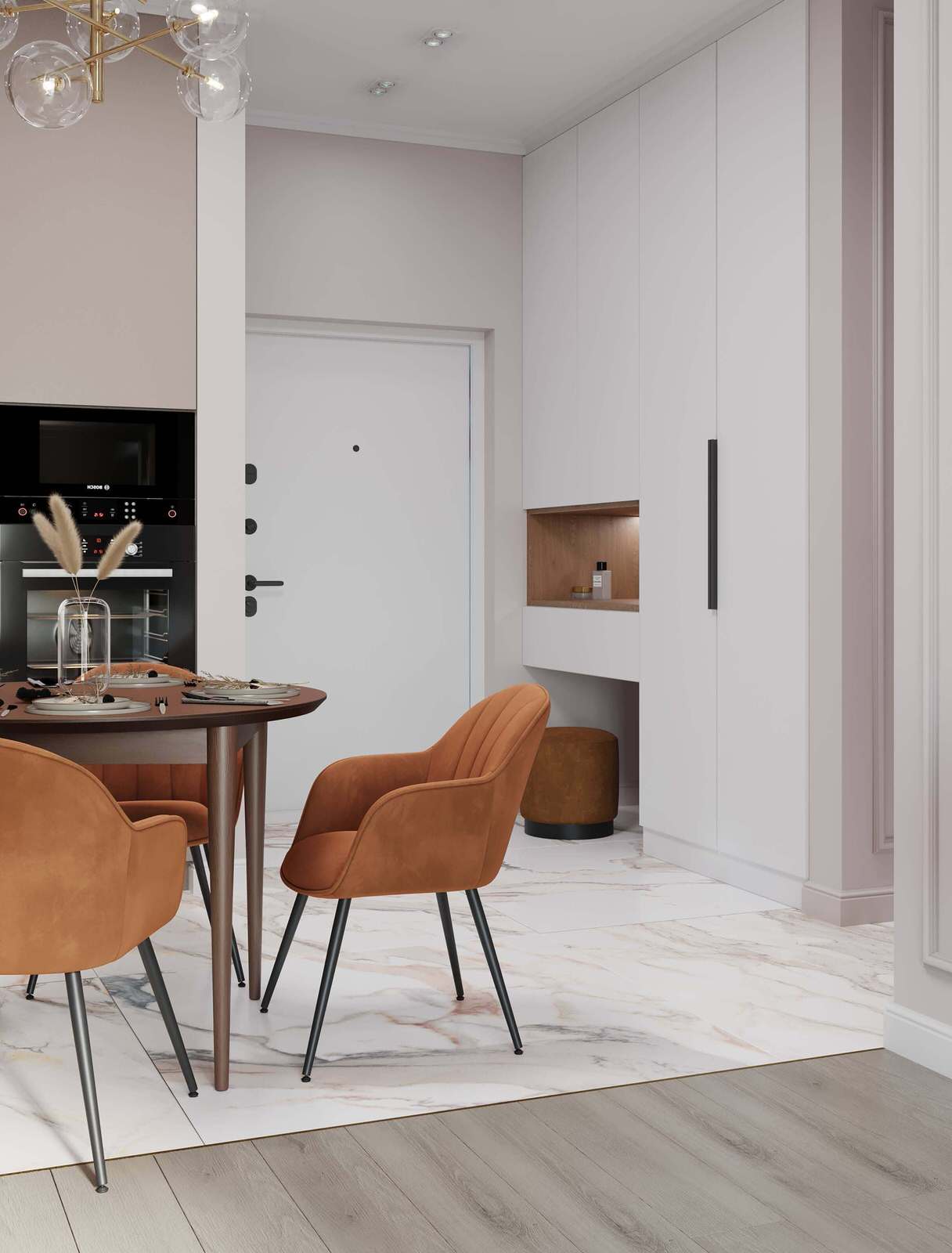 Проект в ЖК Селигер Сити 72м2