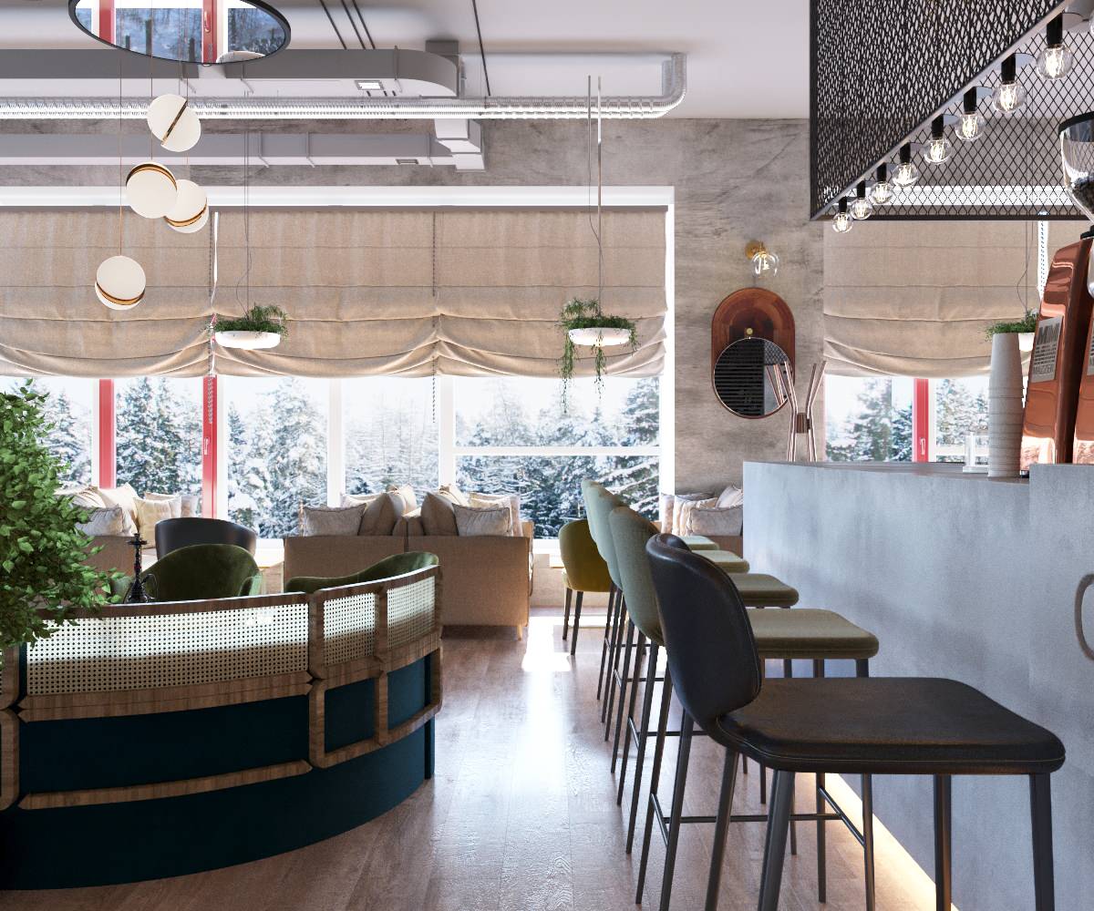 Lounge-bar "VOZDUH". Волжский