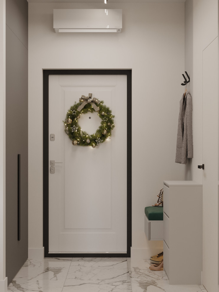 Однокомнатная квартира для молодой девушки, площадь 41 кв.м